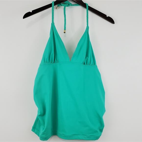 Topshop Braided Halter Maternity Tankini Top - Picture 1 of 4